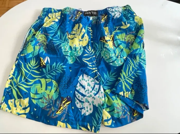 Short de bain tropical homme L neuf Amytis - photo numéro 2