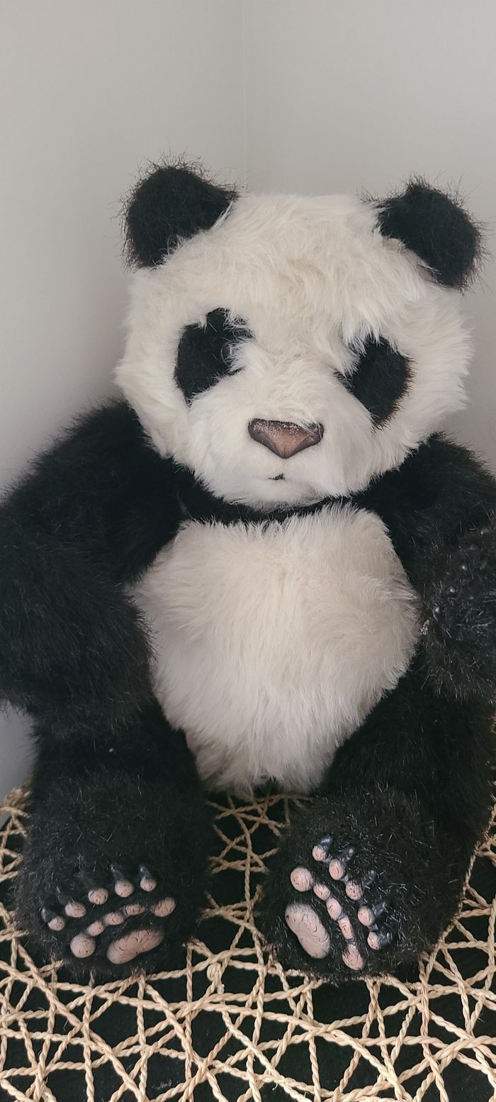 Furby TIGER ELECTRONICS Hasbro Not Tested Furreal Jouet Panda Peluche - photo numéro 3