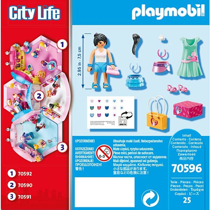 PLAYMOBIL 70596 CITY LIFE Figurine mode pour fille - photo numéro 3