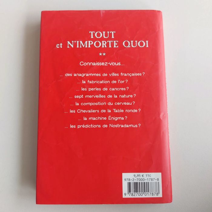 Livre - Tout et n'importe quoi - photo numéro 2