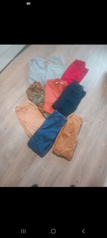 Lot 9 pantalons garçon 12 ans