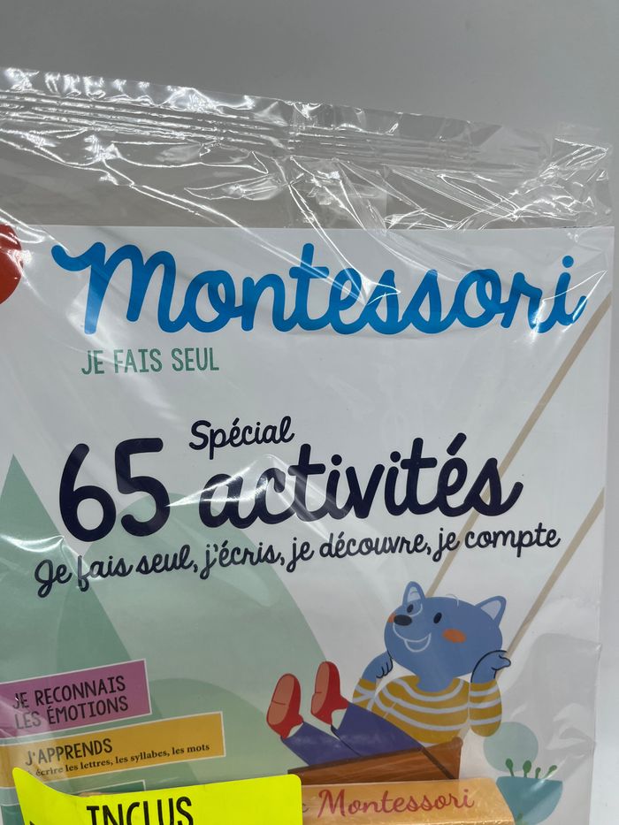 Magazine livre d’activité je fais seul Montessori 3à 6 ans avec ces 108 cartes j’écris je lis Neuf ! - photo numéro 4