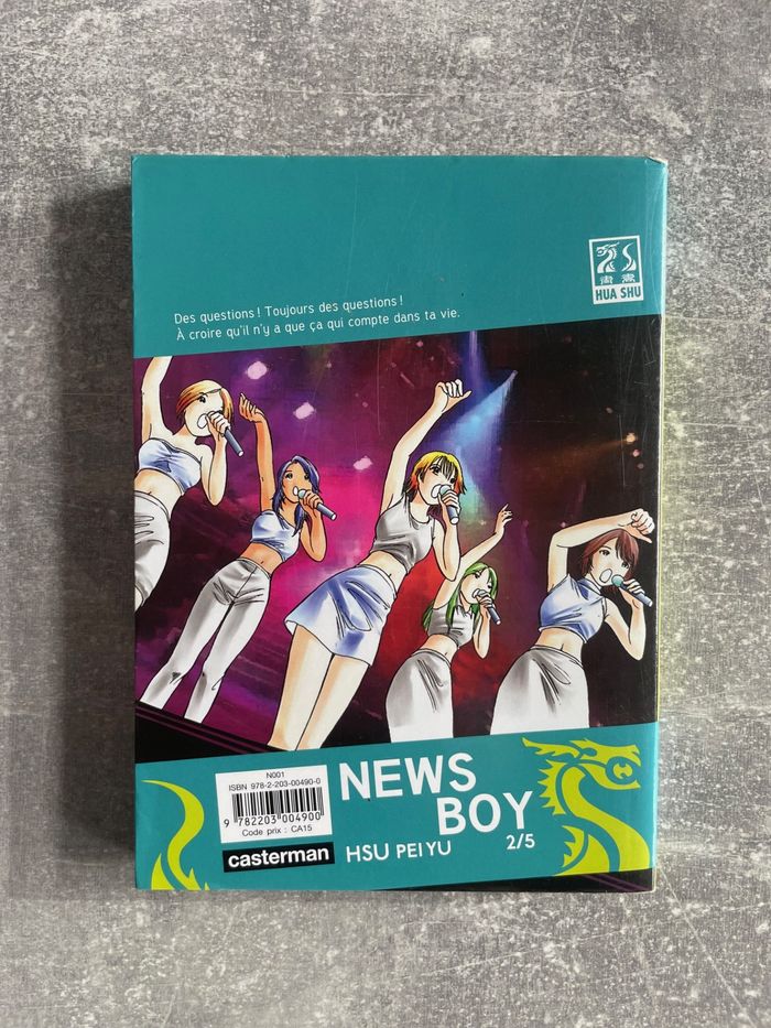 Manga News boys HSU PEI YU tome 2 en version française. - photo numéro 2