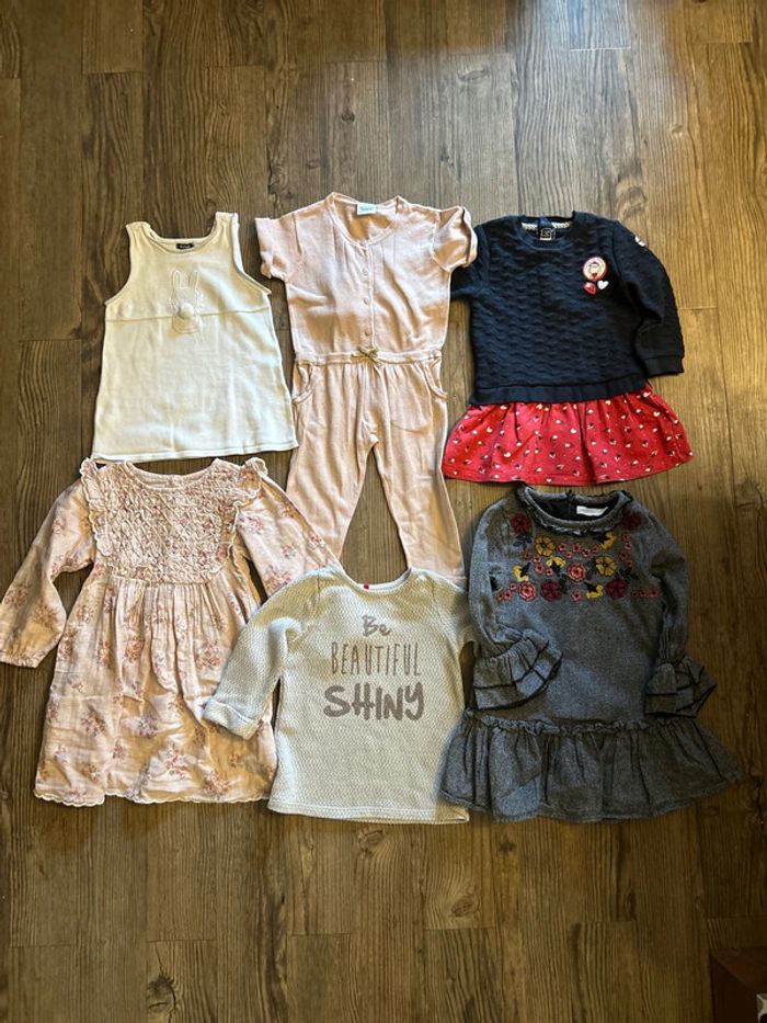 Lot de robes filles 18 mois