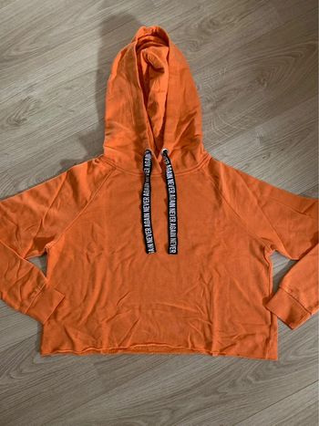 Sweat à capuche crop top