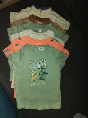 Lot t-shirts et polos