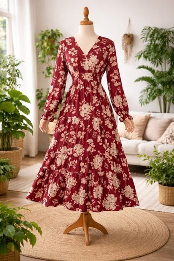 Robe élégante et stylée pour femmes, printemps et automne, avec une taille élastique taille