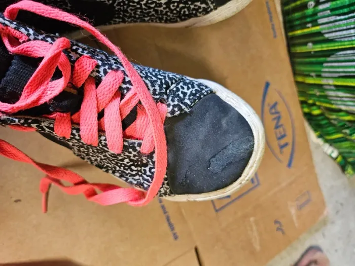 Basket nike noir et rose - photo numéro 6