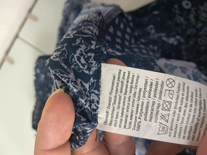 Linea tesini blouse T.40 en tbe - photo numéro 9