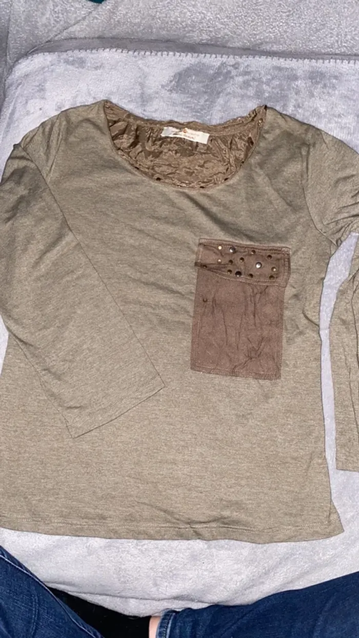 T shirt à manche longue - photo numéro 2