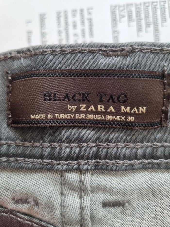 Pantalon droit Zara 38 - photo numéro 5