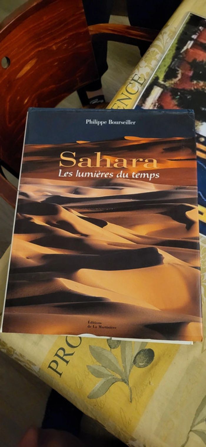 Livre de photographie du sahara