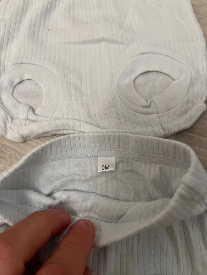 Lot 3 couches coton été naissance - photo numéro 3