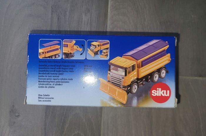 Chasse Neige Miniature 1/87 SIKU - photo numéro 3