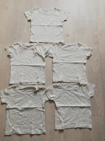 Lot de 5 tee-shirts manches courtes
