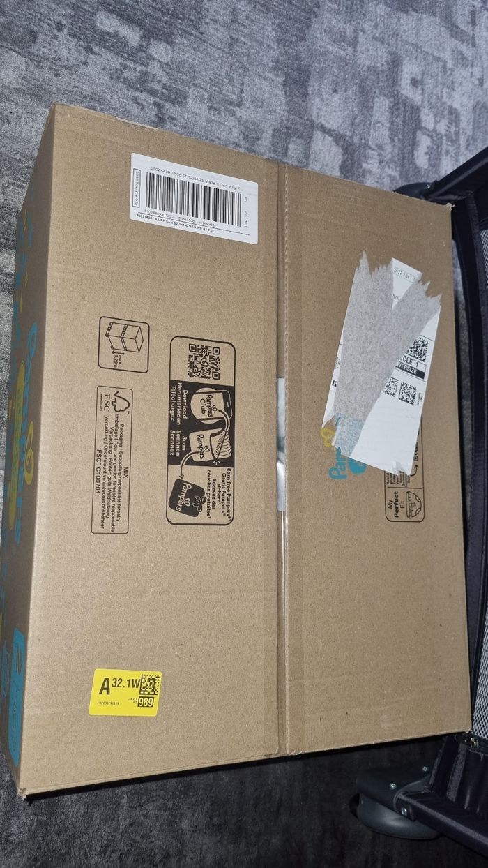 Carton 240 couches pampers taille 2 neuf - photo numéro 7