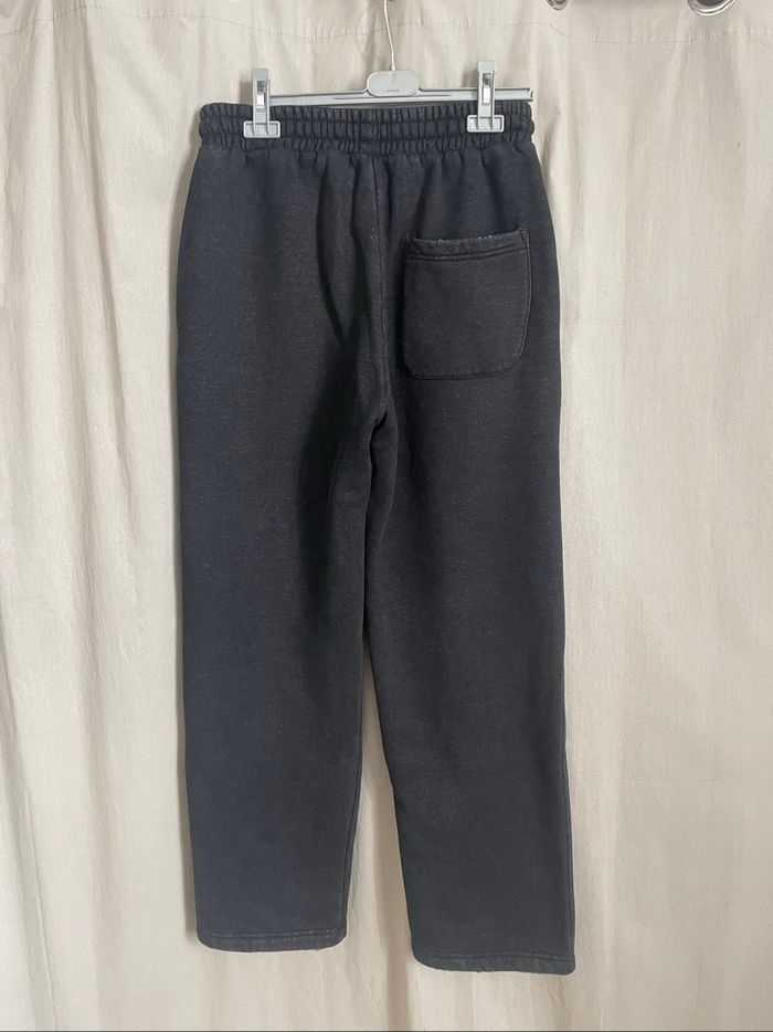 Jogging large/baggy noir unisexe - coupe oversize streetwear - confort casual - S - photo numéro 4