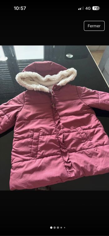 Manteau creeks 24 mois comme neuf