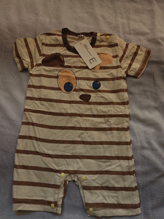 Barboteuse été bébé