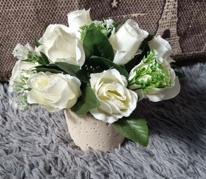 Bouquet de fleurs artificielle - photo numéro 3