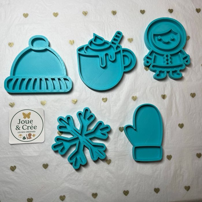 6 Mini plateaux pour transvasement « Monde Polaire » - photo numéro 3