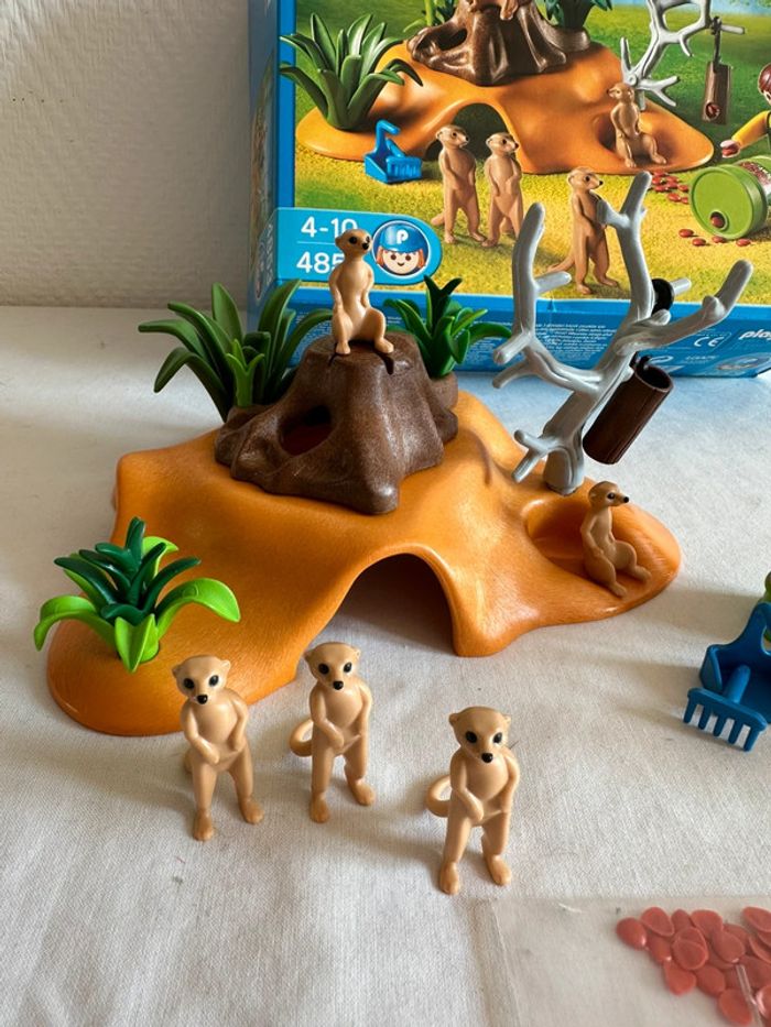 Playmobil 4853 famille suricate et soigneur - photo numéro 2