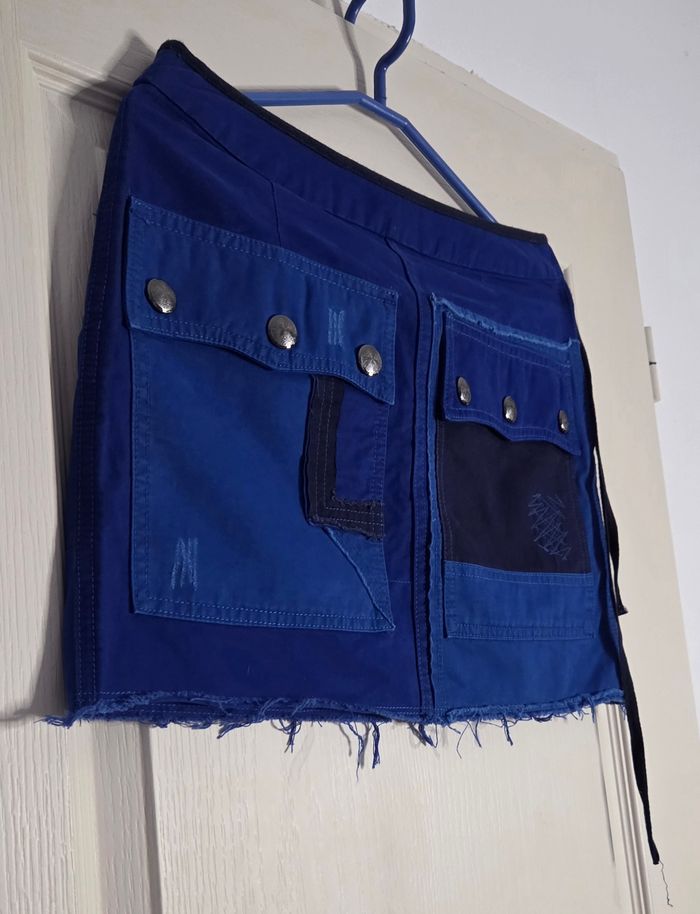 Jupe Zadig & Voltaire 💙 – pièce rare – style rock chic avec poches à pressions – excellent état - photo numéro 4