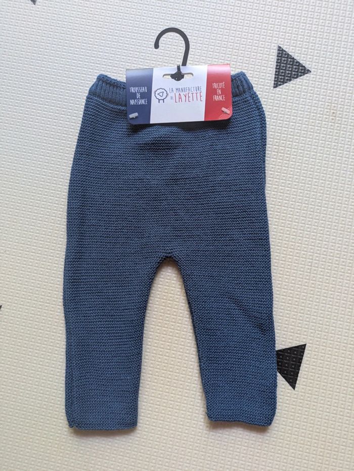 Pantalon tricot bébé la manufacture de layette