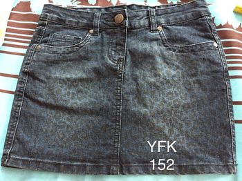 Jupe en jeans YFK Taille 152 neuve