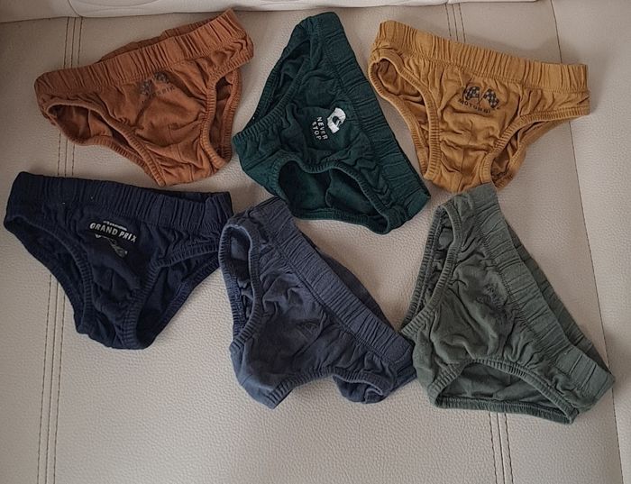Lot de 6 slip
