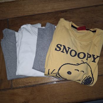 Lot de 4 tee-shirts manches longues 7/8ans