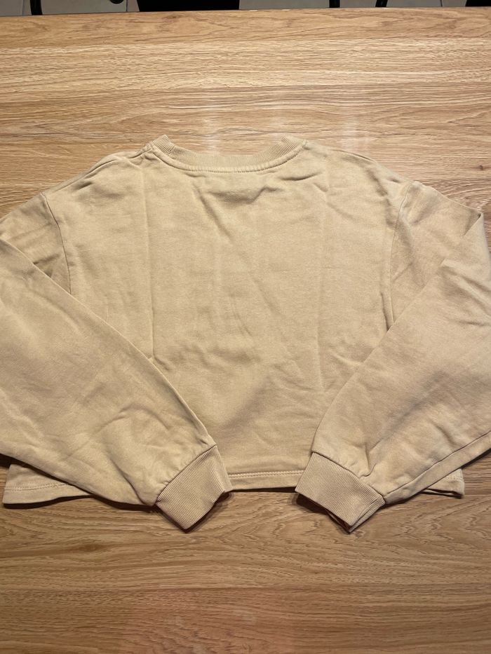 Sweat beige kiabi - photo numéro 4