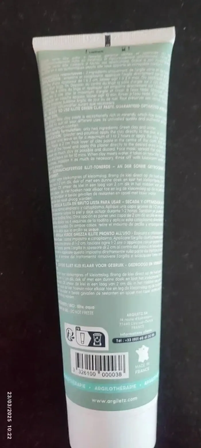 💚 Argile verte Argiletz – neuve - photo numéro 3