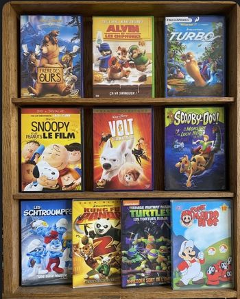 Lot de 10 dvd enfant 