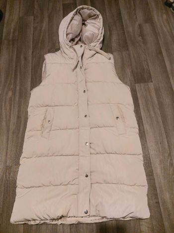 Long manteau sans manche taille M