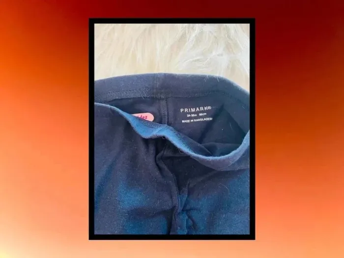 legging fille 2/3 ans bleu marine 👖 - photo numéro 2