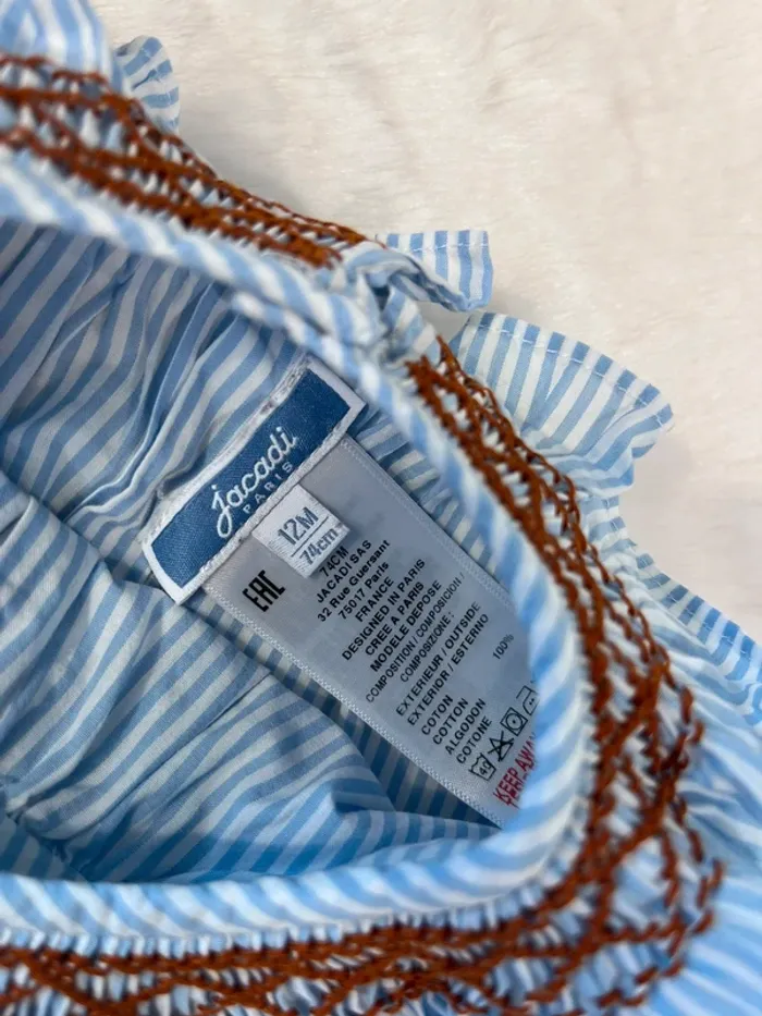 Blouse taille 12 mois jacadi - photo numéro 3