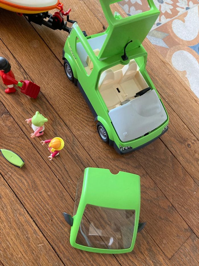 Voiture + bateau + remorque Playmobil - photo numéro 3