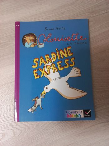 Livre pour enfant Sardine express Ribambelle