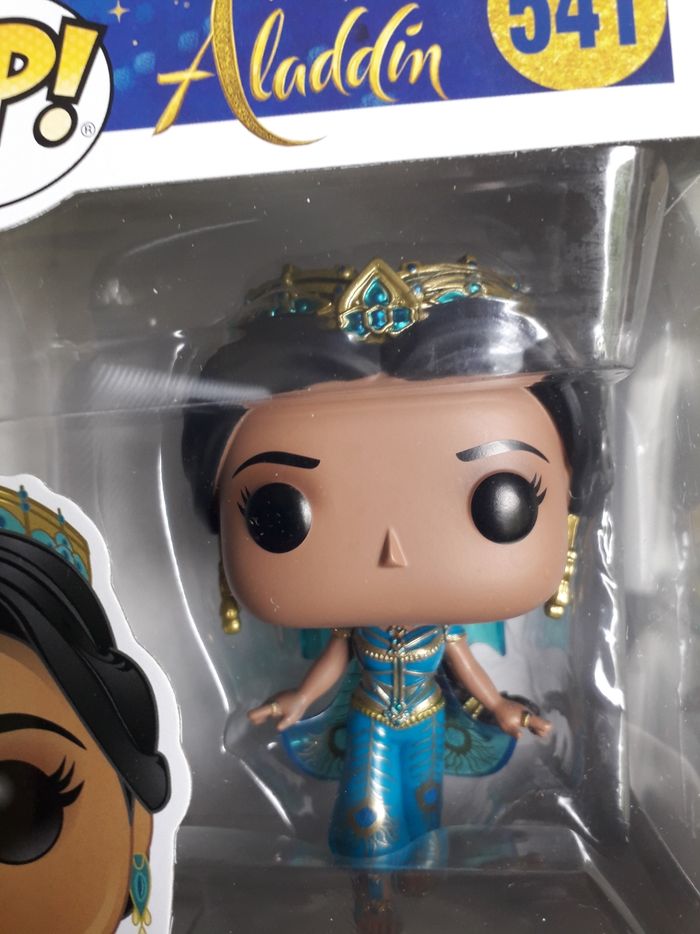 Funko Pop lot de 4 : 3 Princesses Jasmine + 1 Aladdin Disney 477 540 541 543 - photo numéro 8