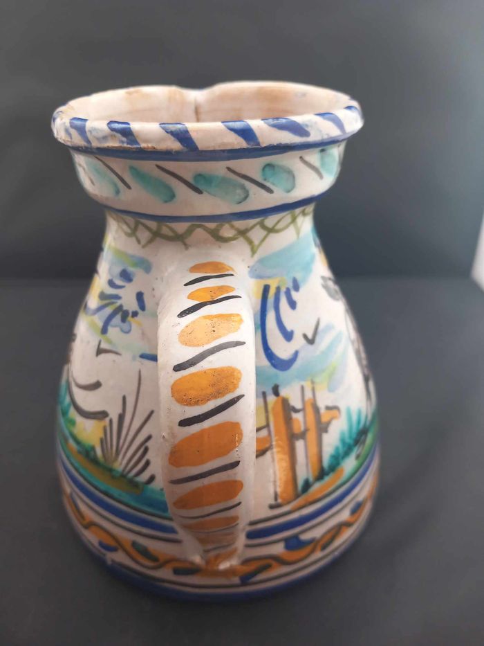 Carafe avec dessin de biche et cerf - photo numéro 5