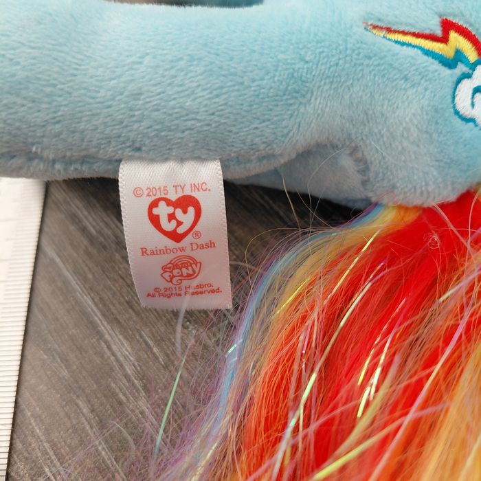 MyLittlePony - peluche poney Rainbow Dash - photo numéro 5