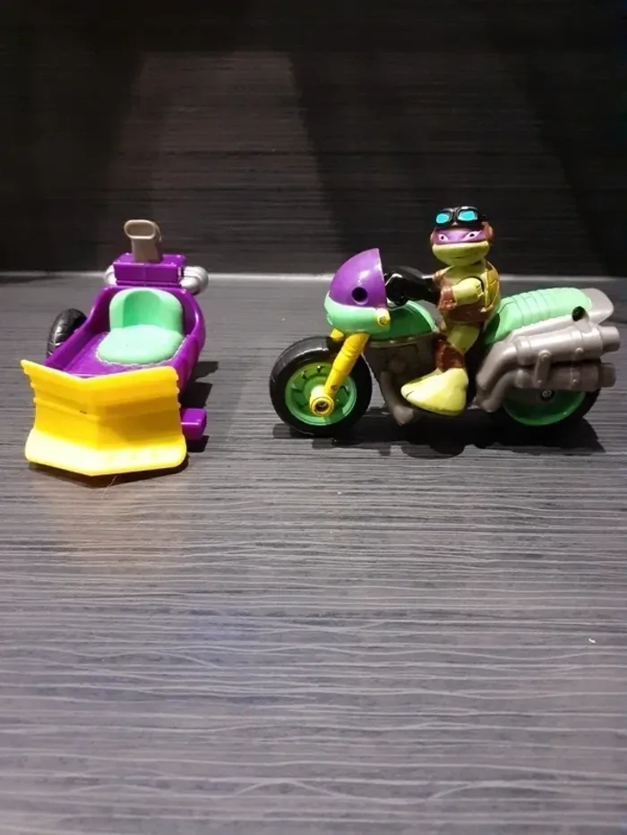 Tortue ninja mini side car - photo numéro 2