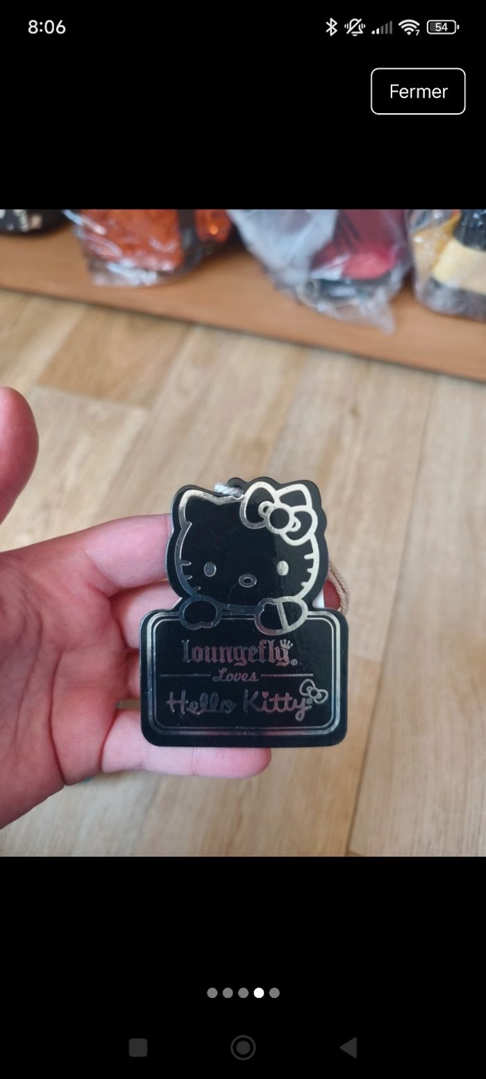 Porte carte Loungefly Hello Kitty Citron 🍋 - photo numéro 4