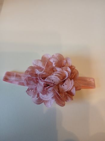 Bandeau filles vieux rose
