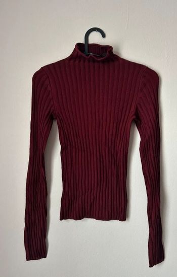 Pull côtelée bershka S