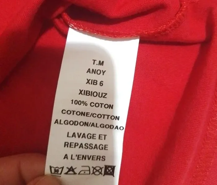 débardeur taille M avec laçage sur les épaules neuf 100% coton - photo numéro 6