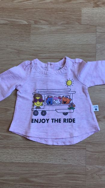 Haut manches longues 3 mois