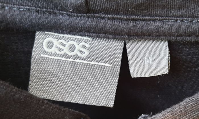 Sweat-shirt noir, Asos, homme, taille M - photo numéro 3
