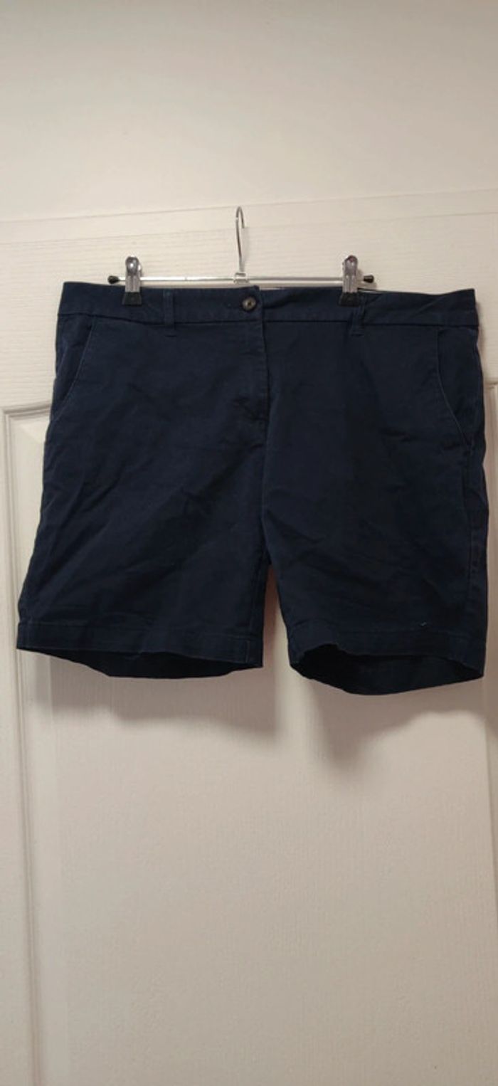 Short bleu decathlon sales